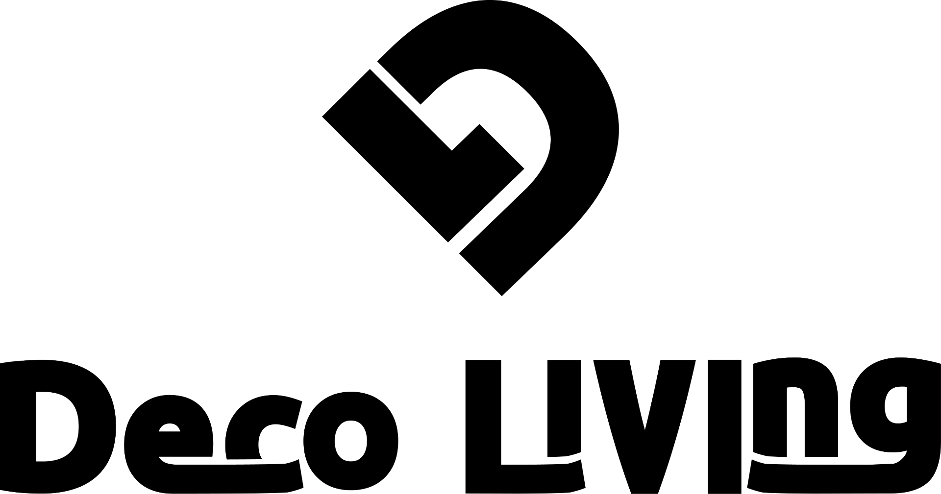 Deco Living logo — Gestapeld · Mono