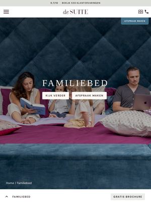 Live pagina op desuite.nl: Familie