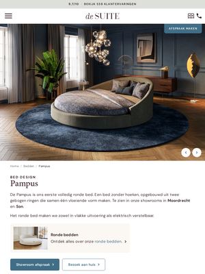 Live pagina op desuite.nl: Pampus