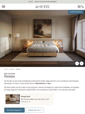 Live pagina op desuite.nl: Ferrara