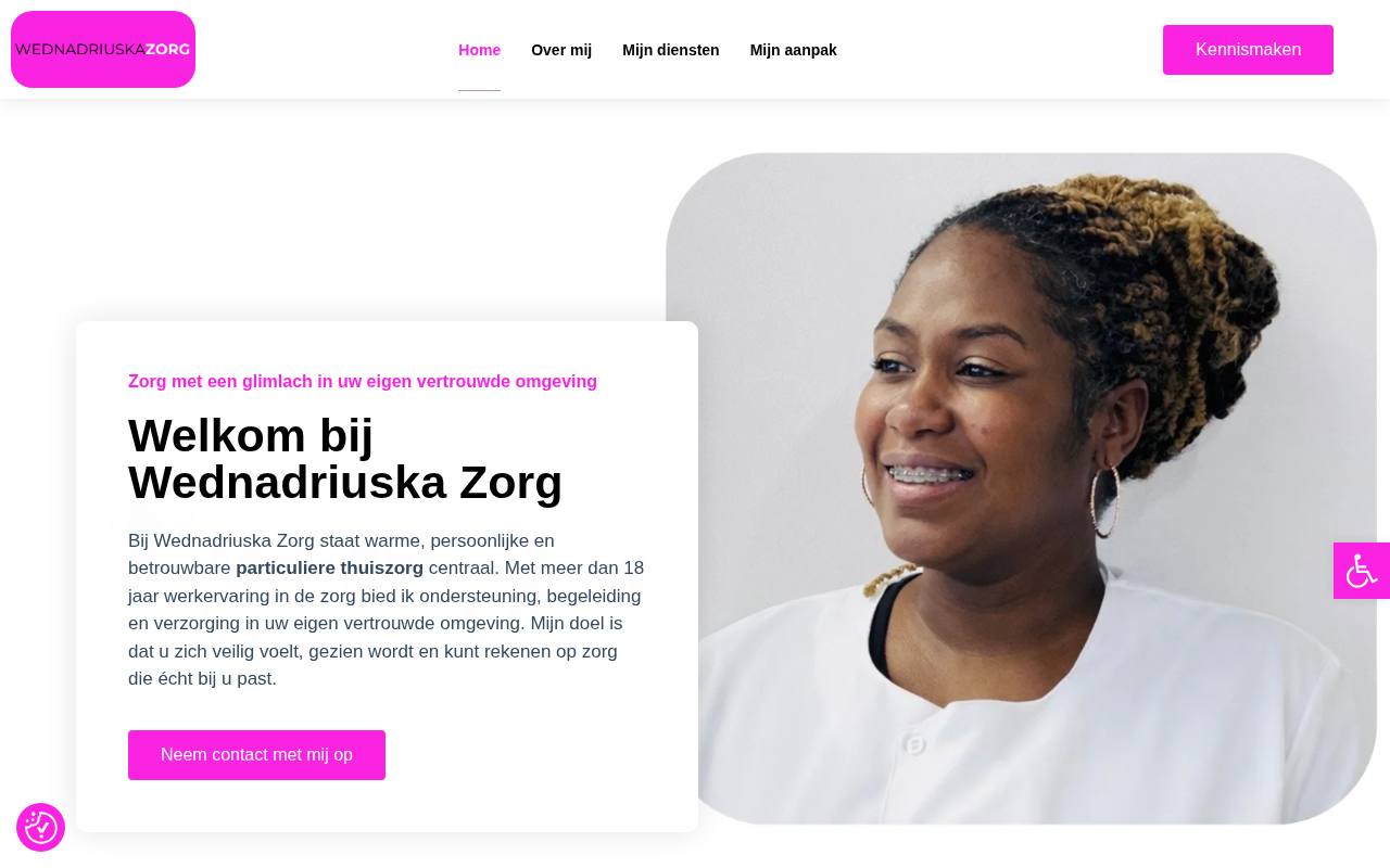 WordPress website Wl Zorg — zorg & welzijn — ontworpen en gebouwd door Yousource (wl-zorg.nl)