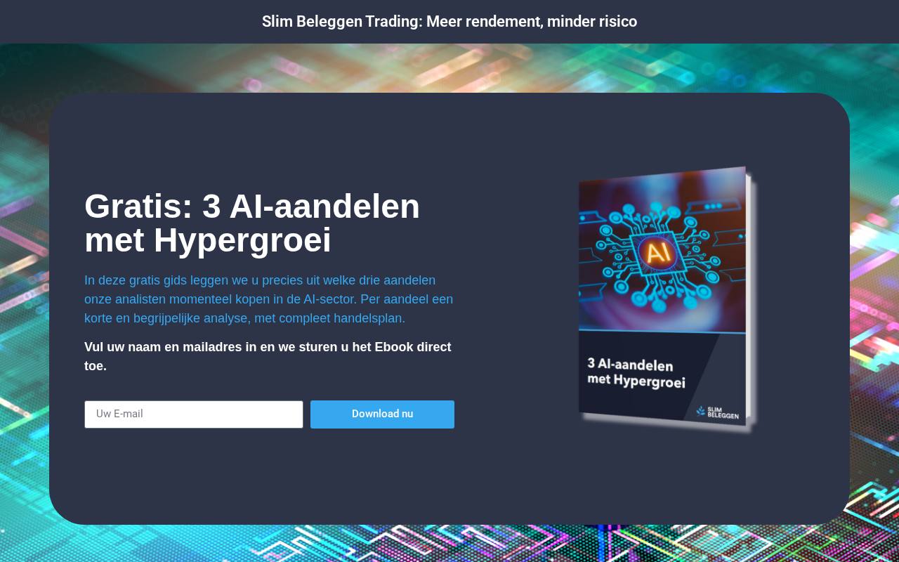 WordPress website Trading Slimbeleggen — beleggen & trading — ontworpen en gebouwd door Yousource (trading-slimbeleggen.com)
