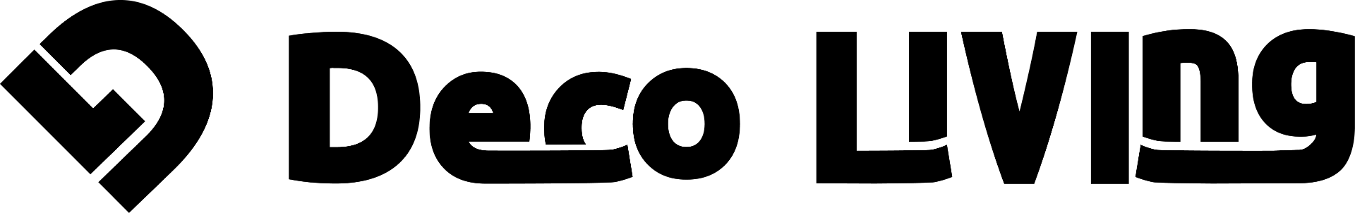 Deco Living logo — Horizontaal · Mono