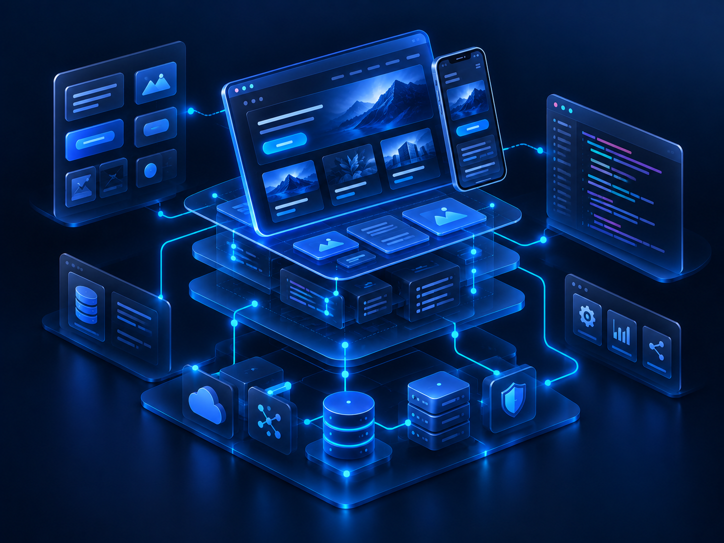 Yousource build fase — development, code en systeemintegraties