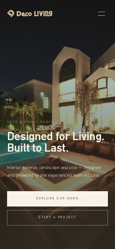 Deco Living op mobiel