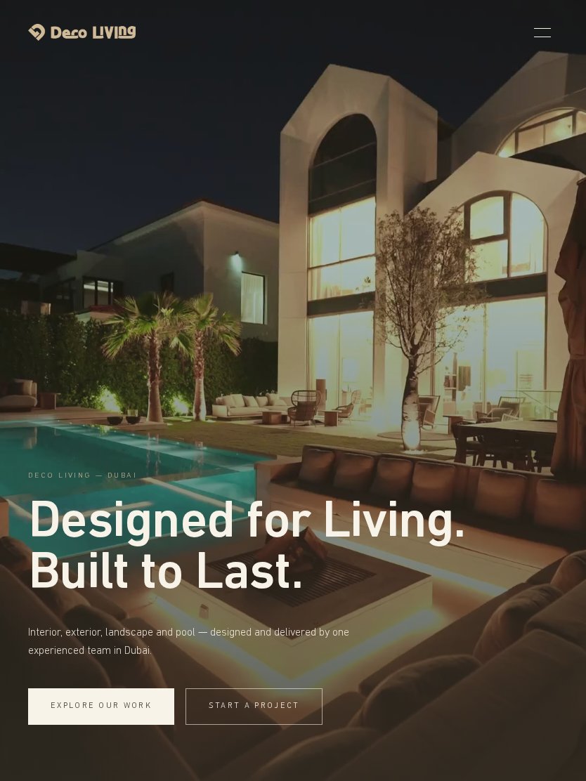 Deco Living op tablet